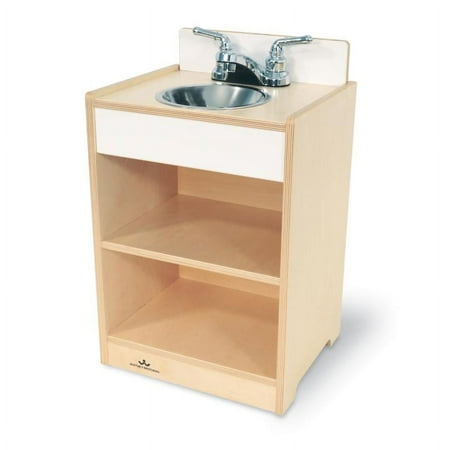 Whitney Brothers Let's Play Toddler Sink - White