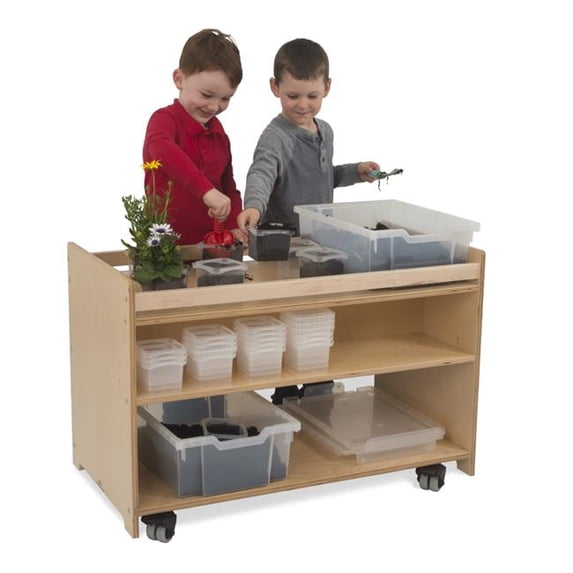 Whitney Brothers WB1835 Mobile Garden Center, Natural UV