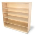 thumbnail image 1 of Whitney Brothers Mobile Shelf Cabinet 48H, 1 of 3