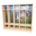 thumbnail image 1 of Nature View Five Section Coat Locker, 1 of 5