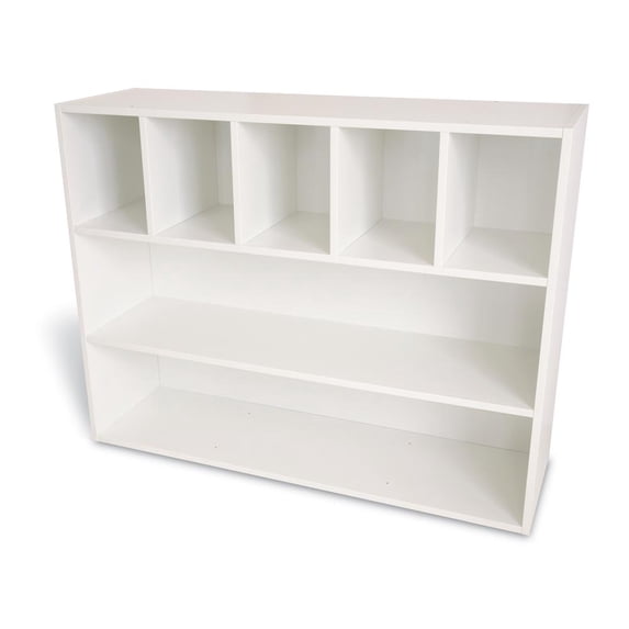 whitney brothers shelf storage 7 compartment cubby
