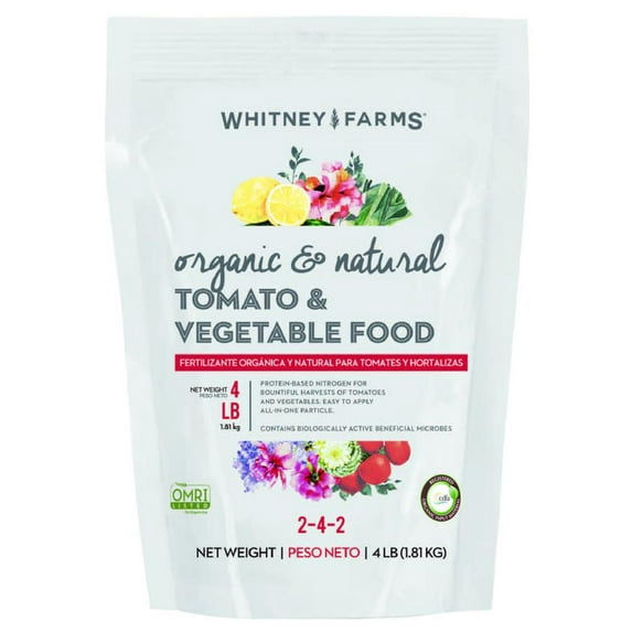 Whitney Farms Organic & Natural Tomato & Vegetable Food