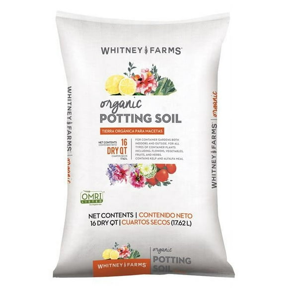 Whitney Farms Organic Potting Soil, 16 Dry qt