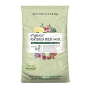 Whitney Farms Organic Raised Bed Mix with Fertilizer, 1.5 Cu. ft.