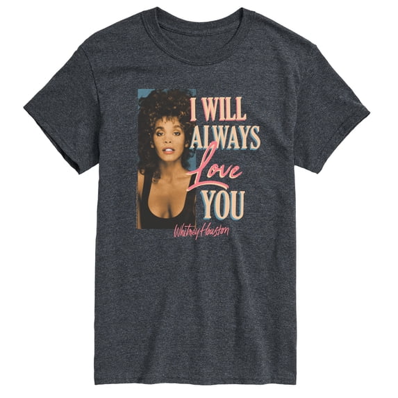 Whitney Houston - Always Love You - Men's Short Sleeve Graphic T-Shirt