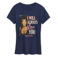 thumbnail image 1 of Whitney Houston - Always Love You - Women's Short Sleeve Graphic T-Shirt, 1 of 4