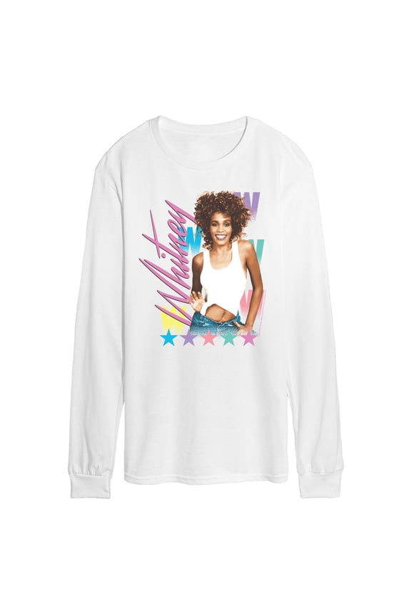 - Celebrate Whitney Long Sleeve Graphic T-Shirt
