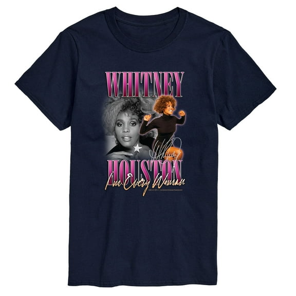 Whitney Houston - Every Woman - Men's Short Sleeve Graphic T-Shirt