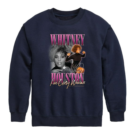 Whitney Houston - Every Woman - Toddler And Youth Crewneck Fleece Sweatshirt
