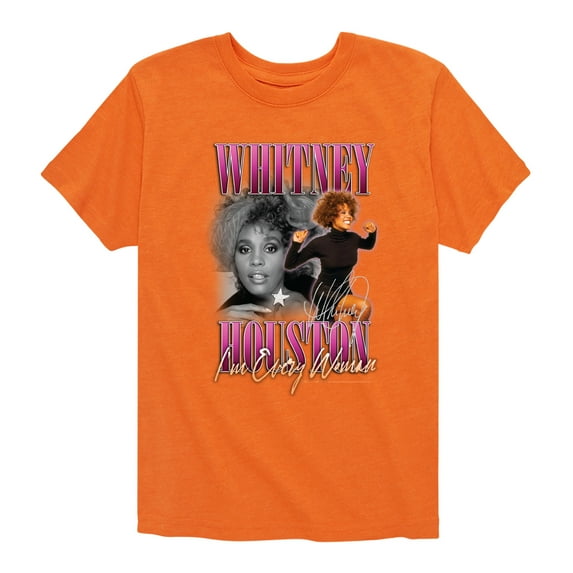 Whitney Houston - Every Woman - Toddler And Youth Short Sleeve Graphic T-Shirt