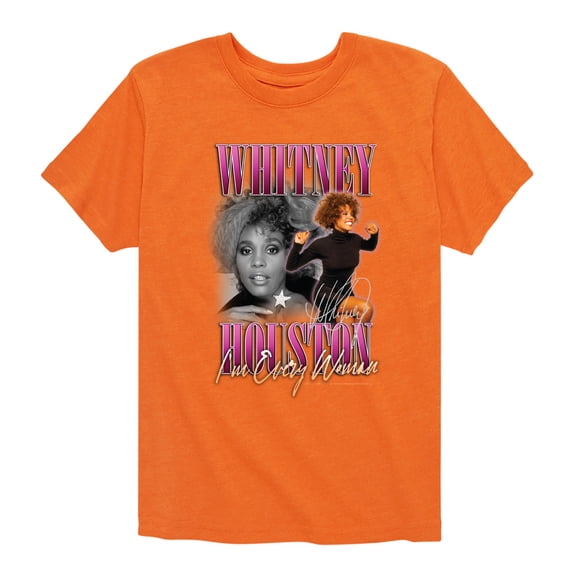 Whitney Houston - Every Woman - Toddler And Youth Short Sleeve Graphic T-Shirt