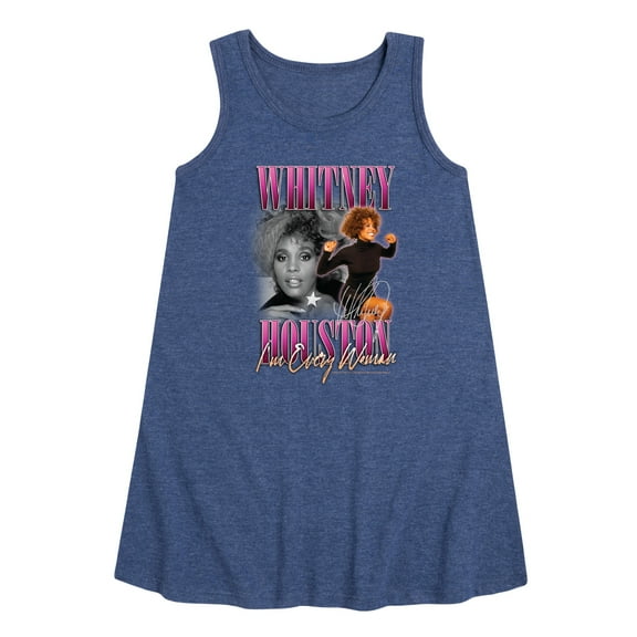 Whitney Houston - Every Woman - Toddler and Youth Girls A-line Dress