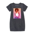 thumbnail image 1 of Whitney Houston - Gradient Photo - Toddler And Youth Girls Fleece Dress, 1 of 4