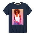thumbnail image 1 of Whitney Houston - Gradient Photo - Toddler And Youth Short Sleeve Graphic T-Shirt, 1 of 5