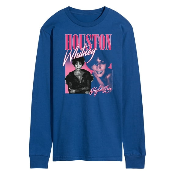 Whitney Houston - Higher Love - Men's Long Sleeve T-Shirt
