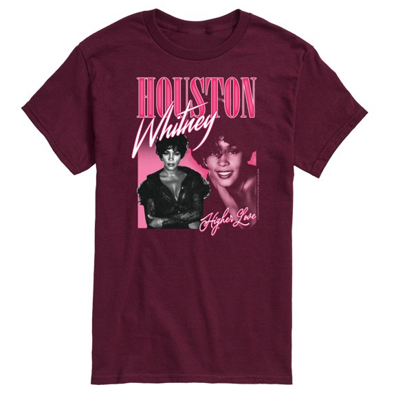 Whitney Houston - Higher Love - Men's Short Sleeve Graphic T-Shirt