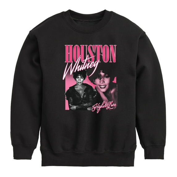 Whitney Houston - Higher Love - Toddler And Youth Crewneck Fleece Sweatshirt