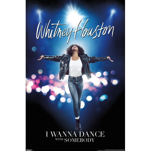 Whitney Houston - I Wanna Dance With Somebody Wall Poster, 14.725" x 22.375"