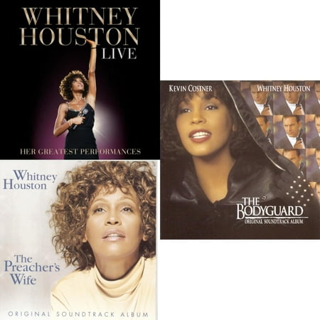 Whitney Houston Live: Her Greatest Performances & Preacher's Wife Ost & Bodyguard Ost [CD Bundle]