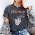 thumbnail image 1 of Whitney Houston Shirt , Whitney Vintage Tshirt , Retro 90s Whitney, Men's And Women's Graphic Tee 100% Cotton by TBun, Full Sizes S-5XL, 1 of 5