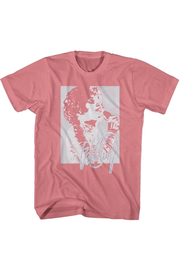 Whitney Houston Square W Signature Mauvelous T-Shirt