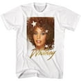 thumbnail image 1 of Whitney Houston Stars And Shine White Adult T-Shirt, 1 of 2