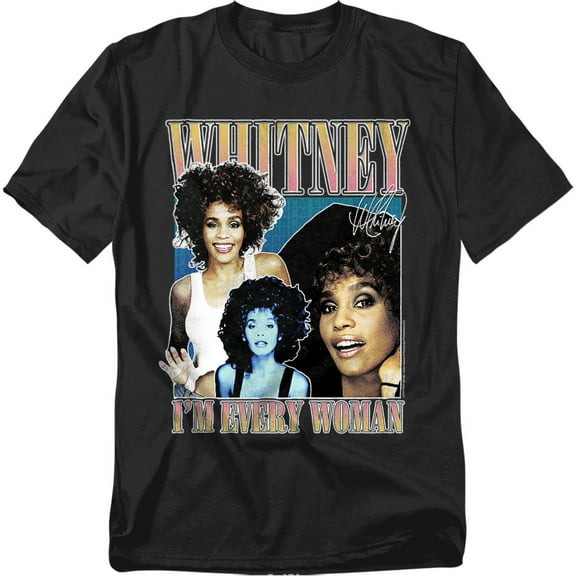 Whitney Houston T-Shirt Every Woman Unisex Graphic Tee for Men & Women