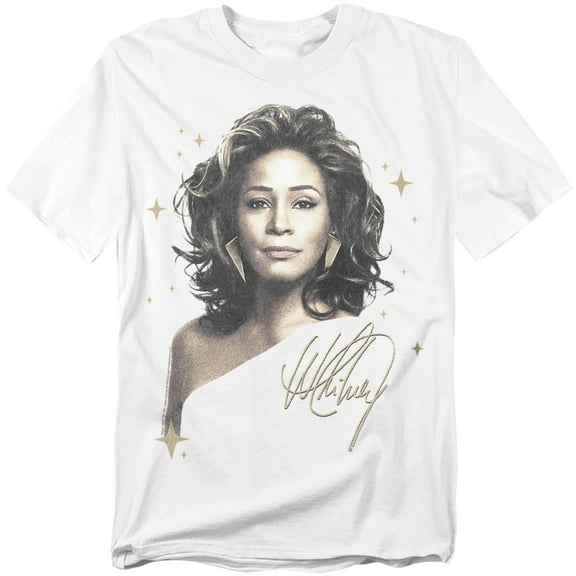 Whitney Houston T-Shirt Graphite Star Unisex Graphic Tee for Men & Women