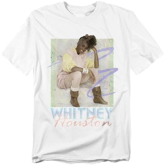 Whitney Houston T-Shirt How Will I Know Pastel Unisex Graphic Tee for Men & Women