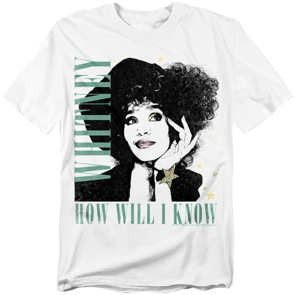 Whitney Houston T-Shirt How Will I Know Unisex Graphic Tee for Men & Women