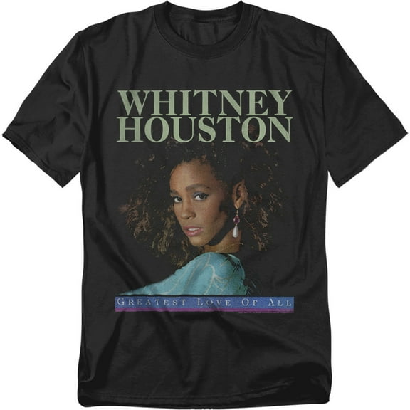 Whitney Houston T-Shirt The Greatest Love Unisex Graphic Tee for Men & Women