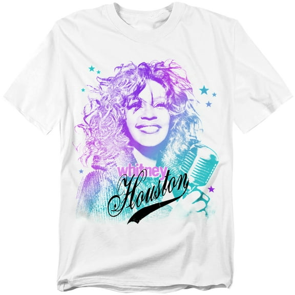 Whitney Houston T-Shirt Whitney Color Blend Unisex Graphic Tee for Men & Women