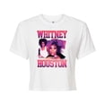 thumbnail image 1 of Whitney Houston - Vintage Whitney - Juniors Cropped Cotton Blend T-Shirt, 1 of 5