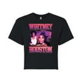 thumbnail image 1 of Whitney Houston - Vintage Whitney - Juniors Cropped Cotton Blend T-Shirt, 1 of 5