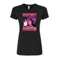 thumbnail image 1 of Whitney Houston - Vintage Whitney  - Juniors Fitted Graphic T-Shirt, 1 of 5