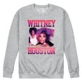 thumbnail image 1 of Whitney Houston - Vintage Whitney - Men's Crew Neck Fleece Pullover, 1 of 5