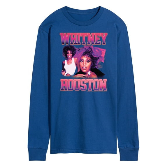 Whitney Houston - Vintage Whitney - Men's Long Sleeve T-Shirt
