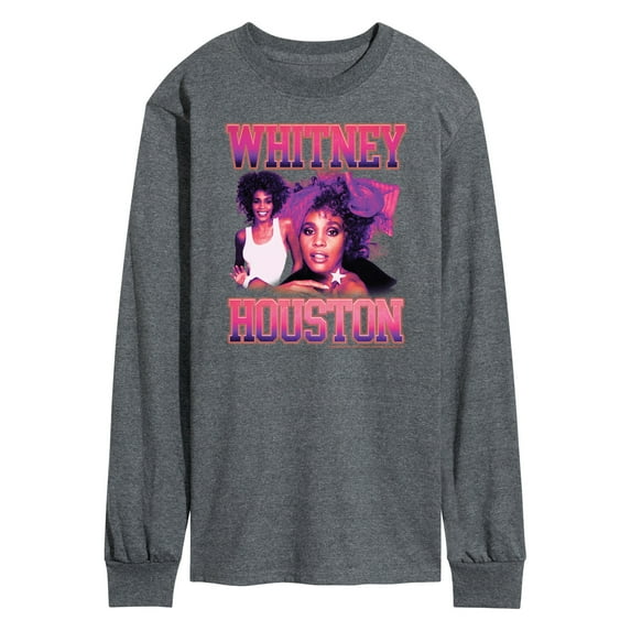 Whitney Houston - Vintage Whitney - Men's Long Sleeve T-Shirt