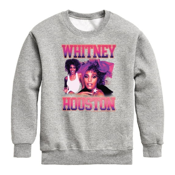 Whitney Houston - Vintage Whitney - Toddler And Youth Crewneck Fleece Sweatshirt