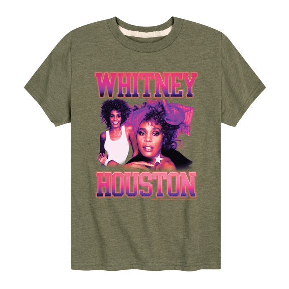 Whitney Houston - Vintage Whitney - Toddler And Youth Short Sleeve Graphic T-Shirt