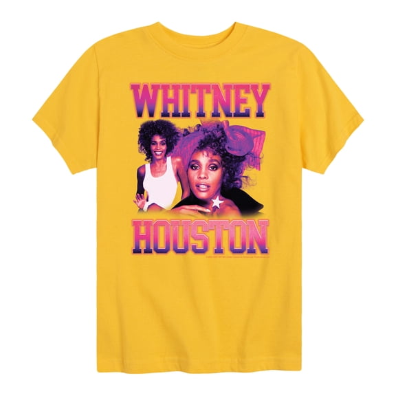 Whitney Houston - Boys' Short Sleeve Graphic T-Shirt