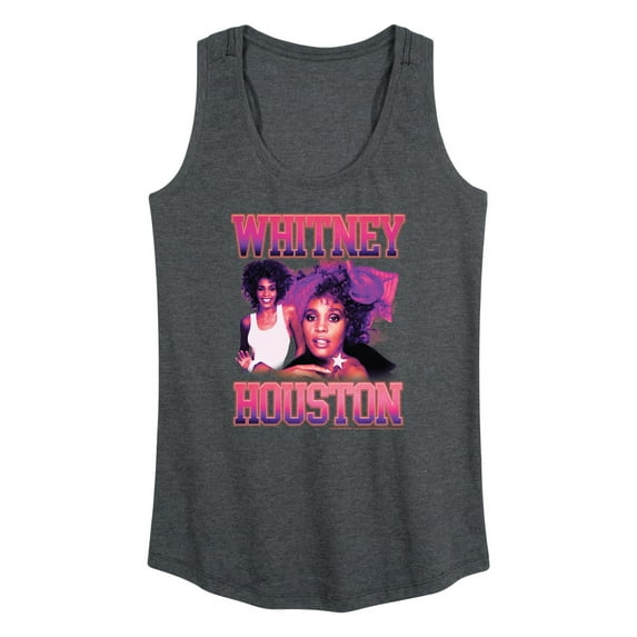 Whitney Houston - Vintage Whitney - Women's Racerback Tank Top