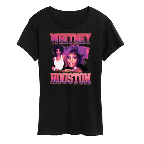 Whitney Houston - Vintage Whitney - Women's Short Sleeve Graphic T-Shirt