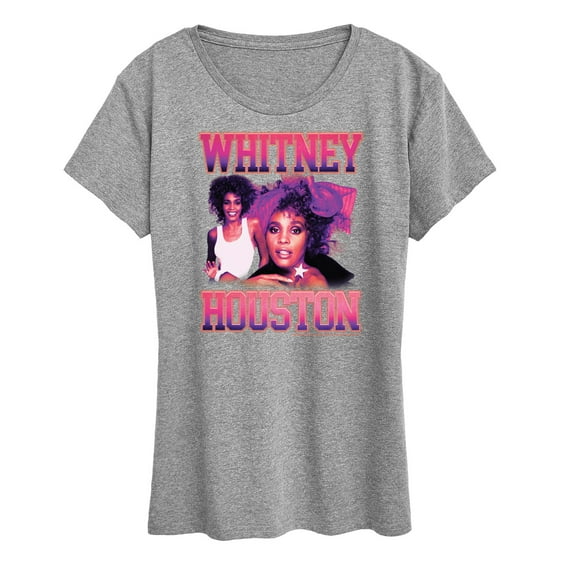 Whitney Houston - Vintage Whitney - Women's Short Sleeve Graphic T-Shirt