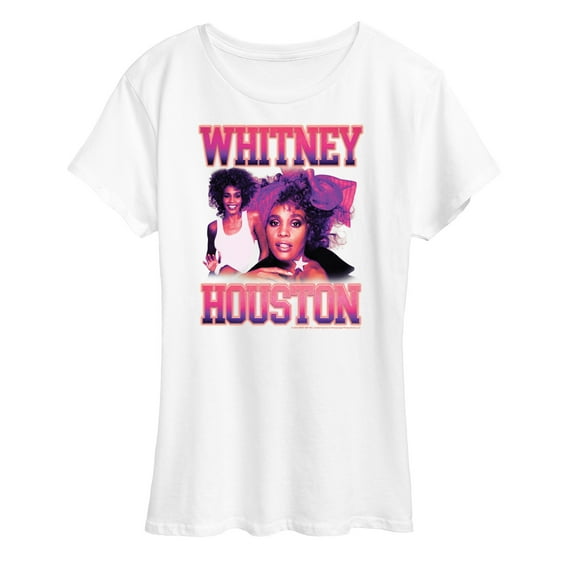 Whitney Houston - Vintage Whitney - Women's Short Sleeve Graphic T-Shirt