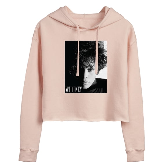 Whitney Houston - Whitney Box - Juniors Cropped Pullover Hoodie