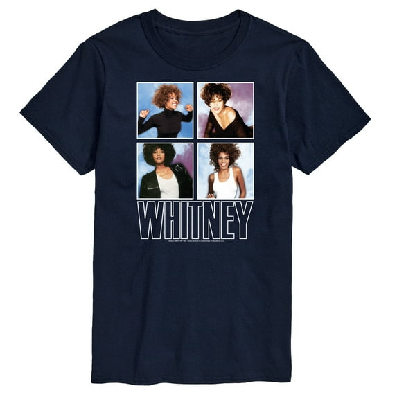 Whitney Houston - Whitney Grid - Men's Short Sleeve Graphic T-Shirt