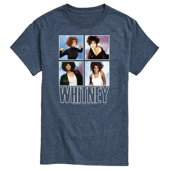 Whitney Houston - Whitney Grid - Men's Short Sleeve Graphic T-Shirt
