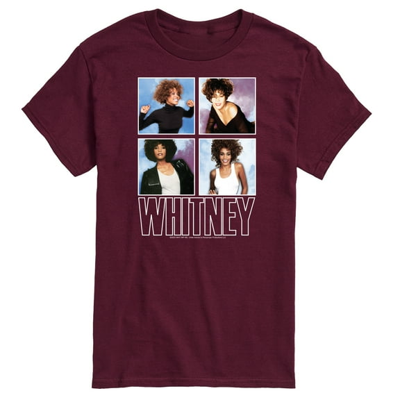 Whitney Houston - Whitney Grid - Men's Short Sleeve Graphic T-Shirt