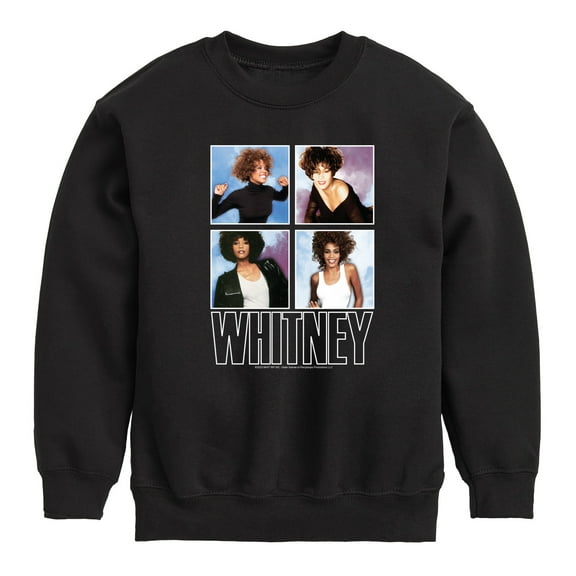 Whitney Houston - Whitney Grid - Toddler And Youth Crewneck Fleece Sweatshirt